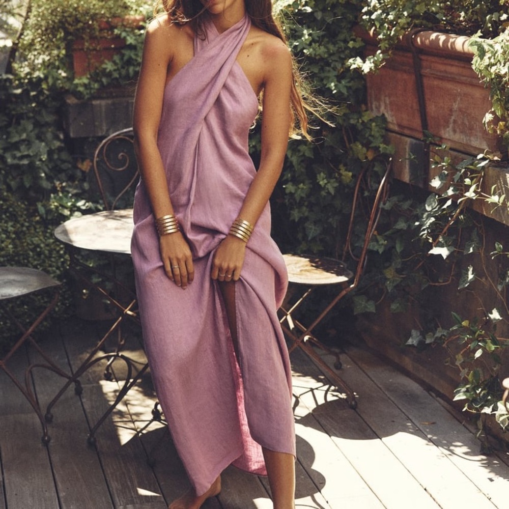 Zara linen dress